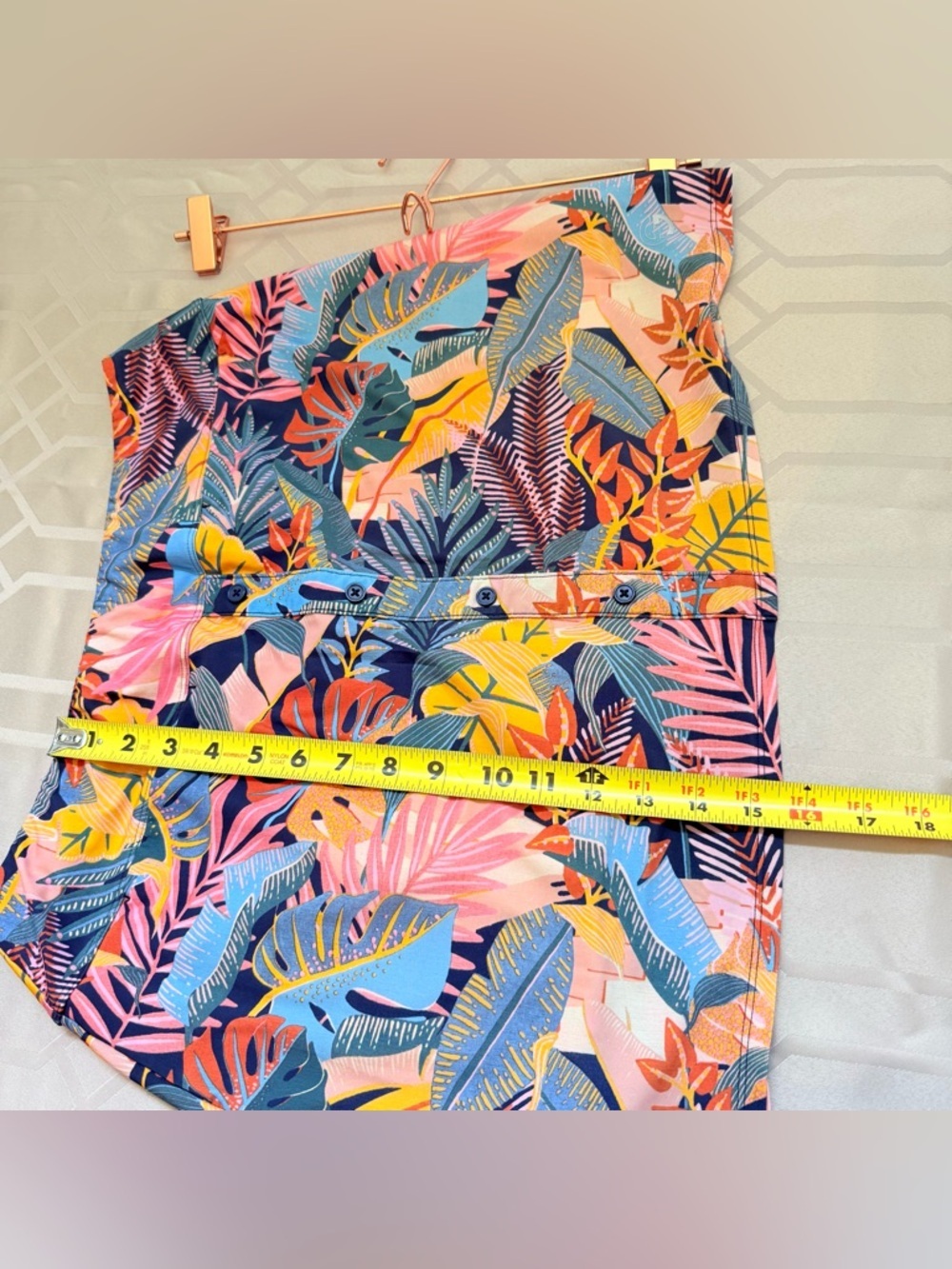 Foray Golf Women's Golf Skort Multi Color Palm Print Size Large - Picture 8 of 8